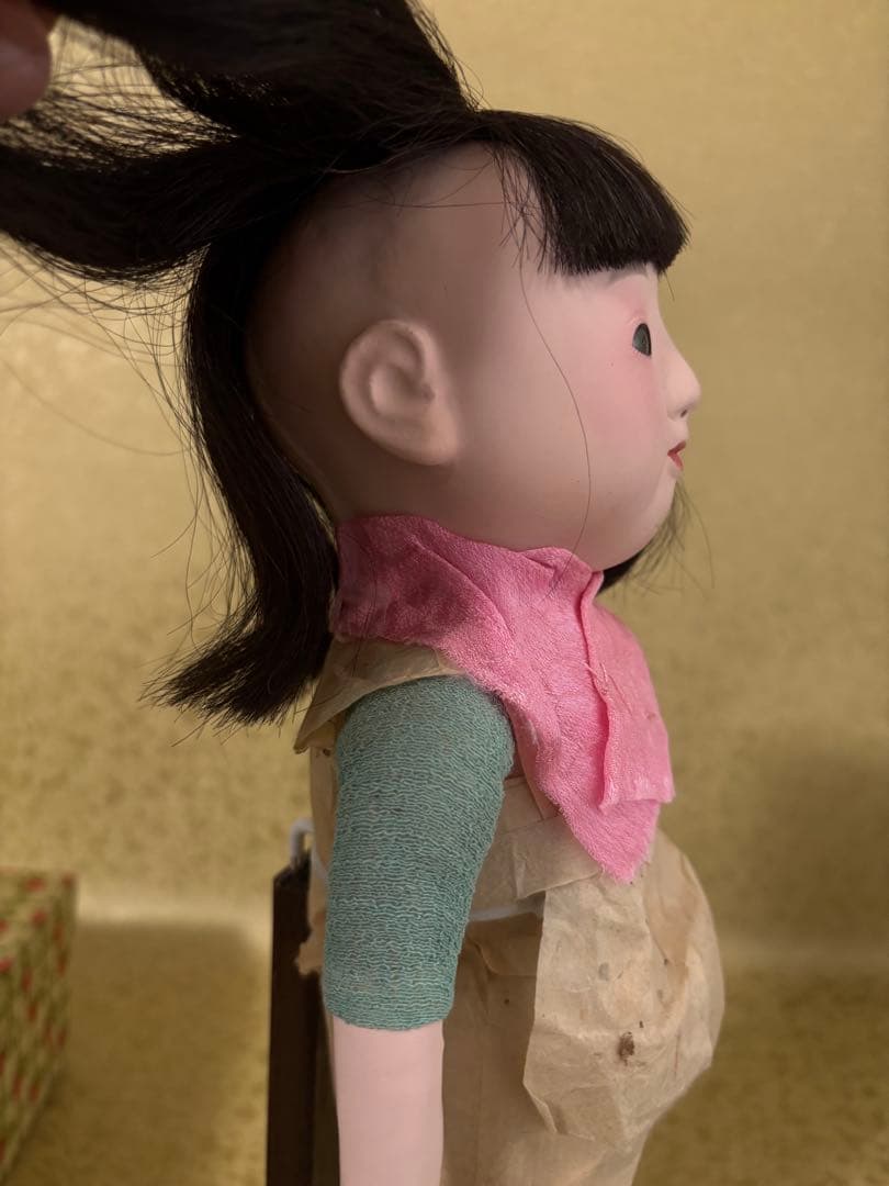 市松人形　抱き人形　３５cm