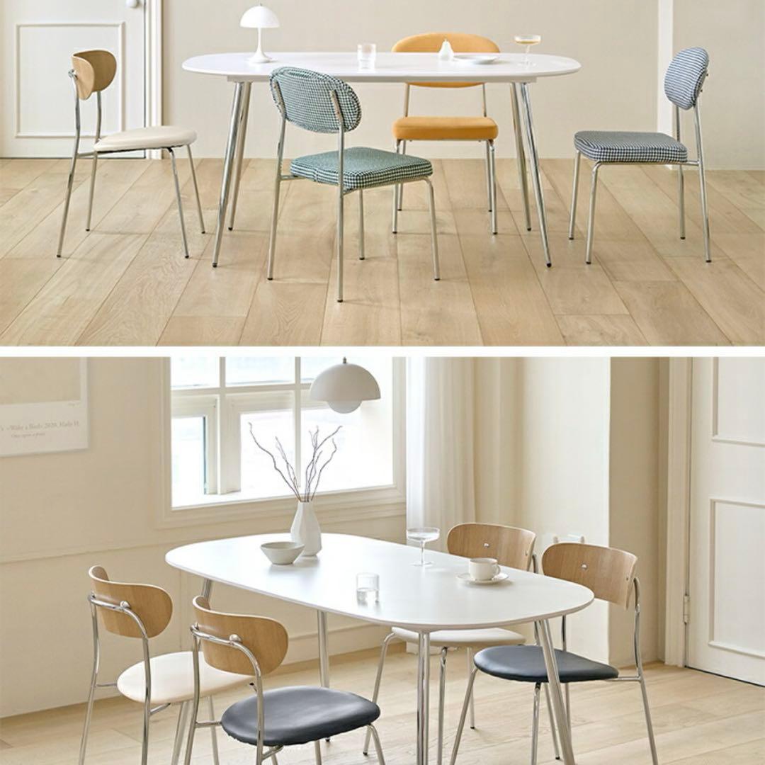 Roomn ダイニングテーブル 140×70cm スクエア型