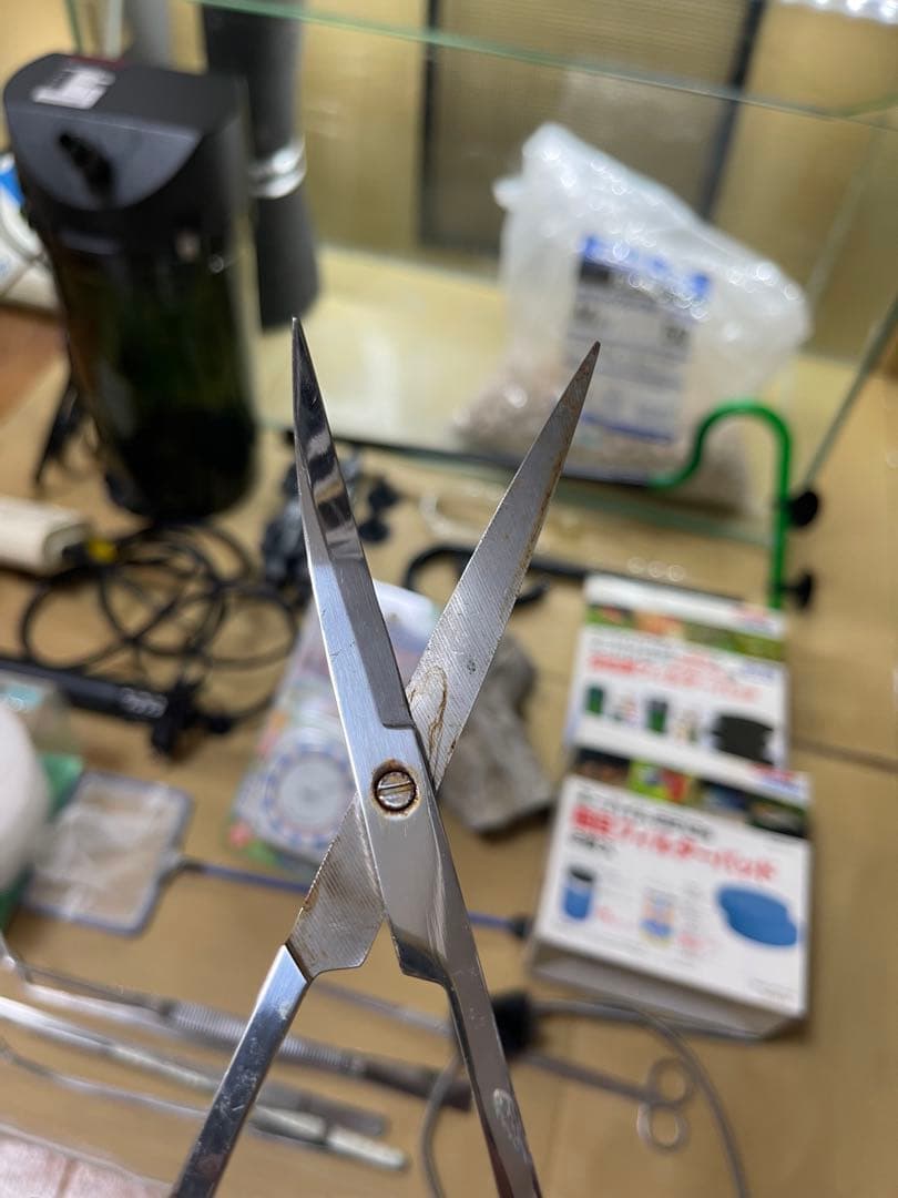 ガラス水槽セット 60cm 外部フィルター LEDライトその他