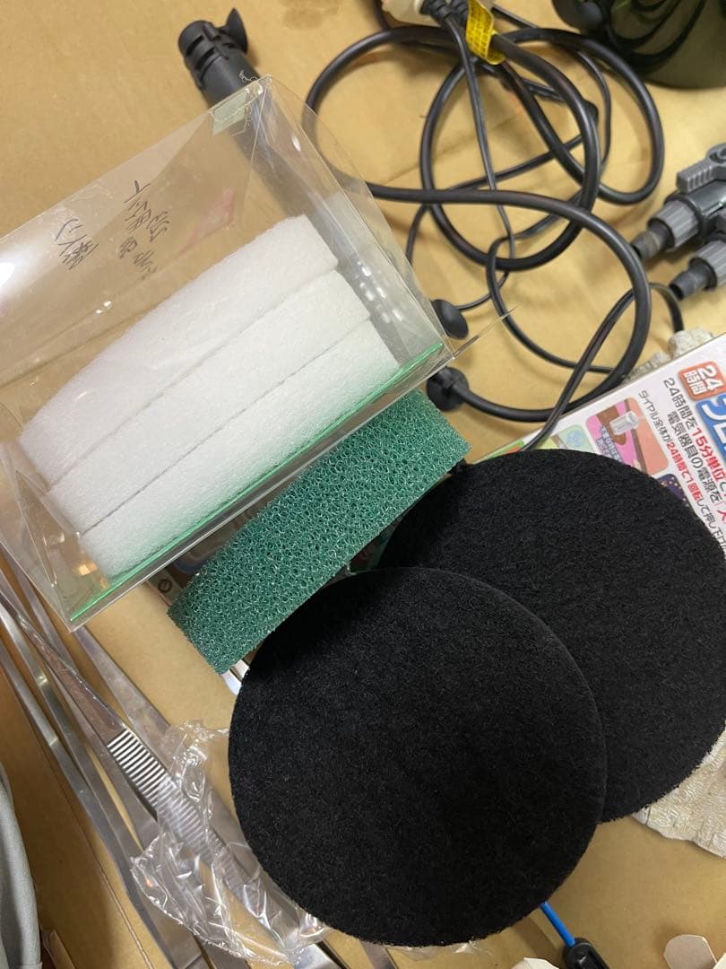 ガラス水槽セット 60cm 外部フィルター LEDライトその他