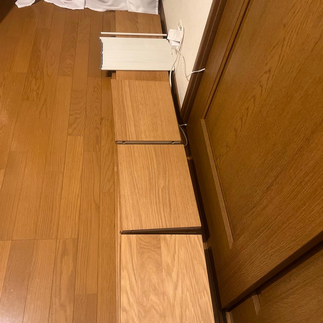 【美品】MUJI 無印良品　スタッキングシェルフ オープンラック オーク材