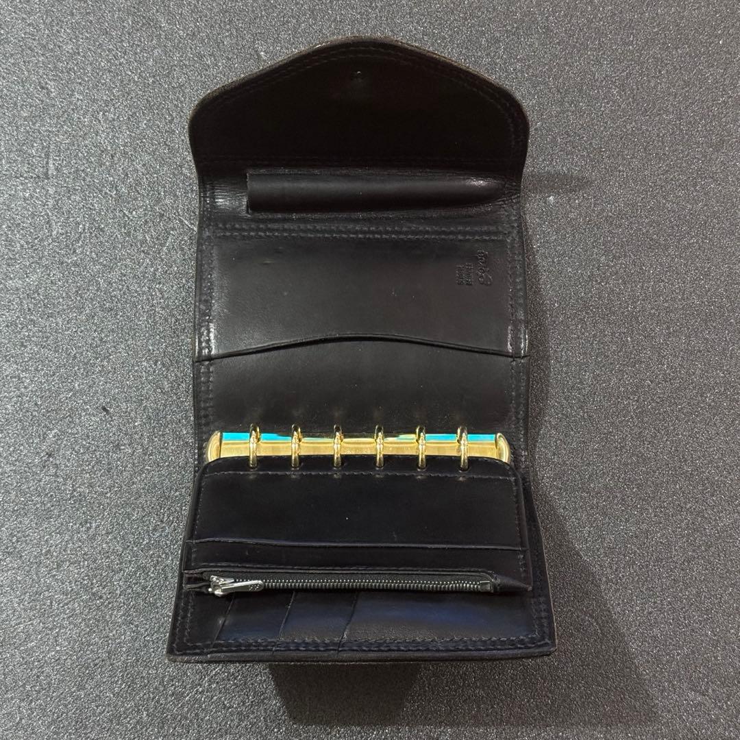 ゴローズ 手帳 システム手帳 goro's BLACK 黒 S 小