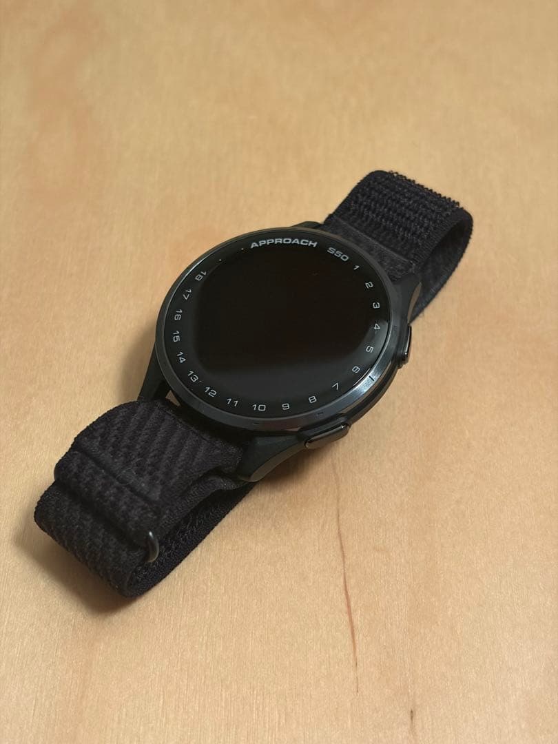 新品同様品 GARMIN ゴルフウォッチ APPROACH S50 おまけ付き