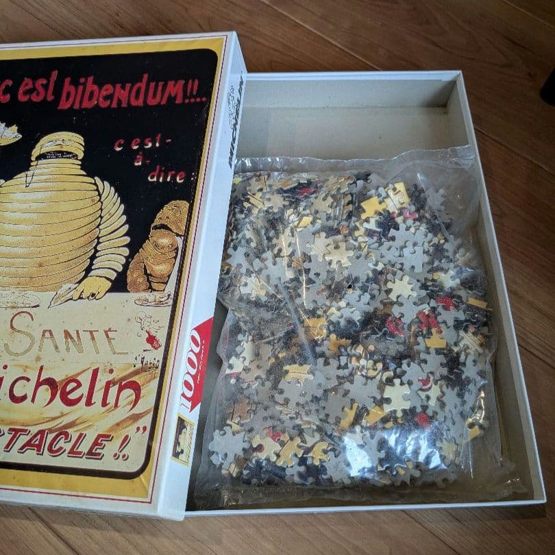MICHELIN ビバンダム広告 1000ピースジグソーパズル　ミシュランマン