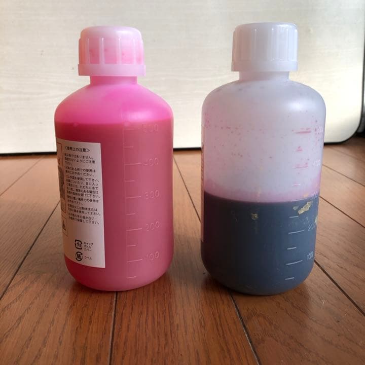 値下げ【プリザーブドフラワー】加工液　新品多数＆中古品　容器付き