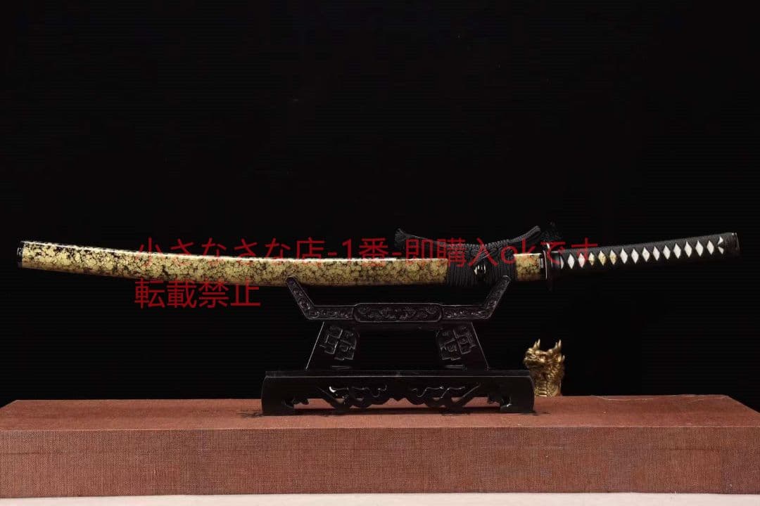 26寸百製鋼高性能研磨武士刀一九幽閻羅   武具 刀装具 日本刀 模造刀 居合刀