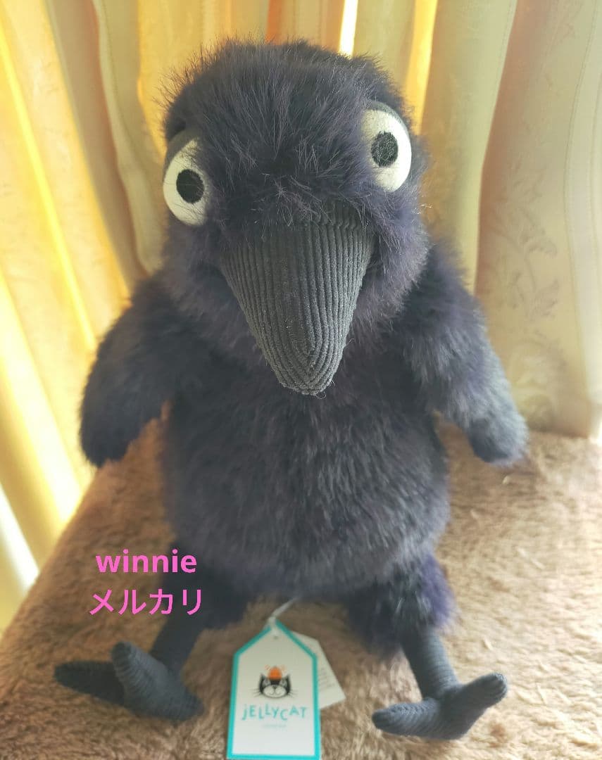  Hocus Crow カラス ぬいぐるみ 日本未入荷