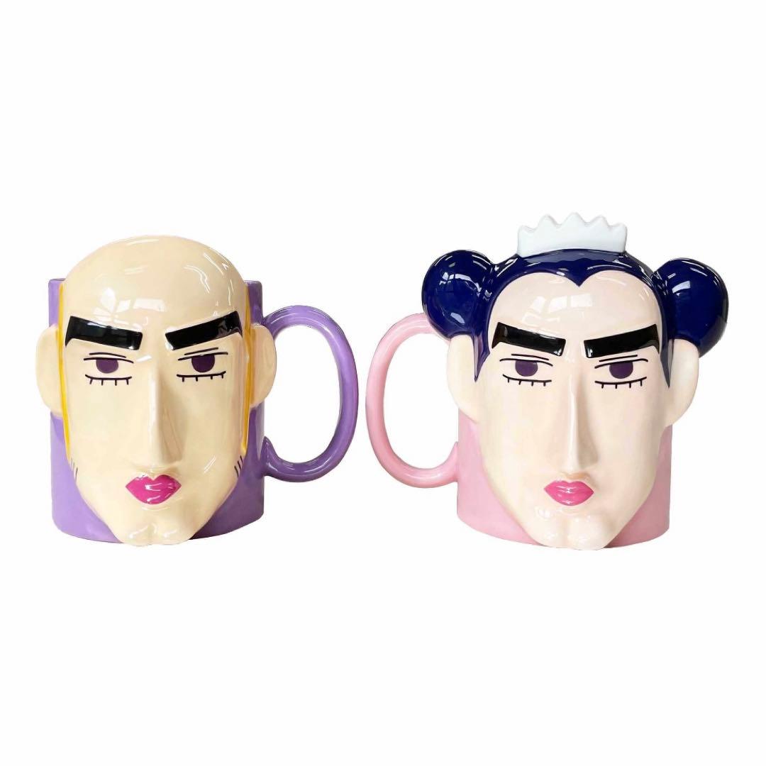 クレヨンしんちゃん/ペアマグカップマカオとジョマ
