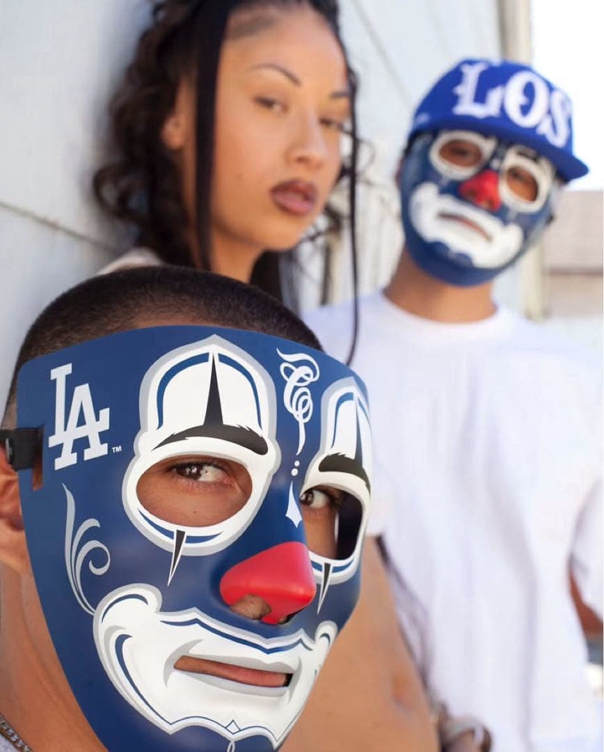 ボ*ズ様 Mr Cartoon MLB CLOWN MASK Dodgers