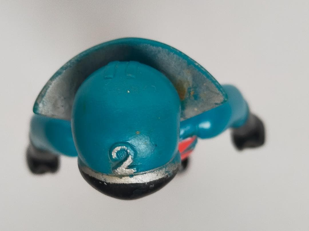 ポピー　アオレンジャー　１３ｃｍ　ソフビ　当時物　ゴレンジャー