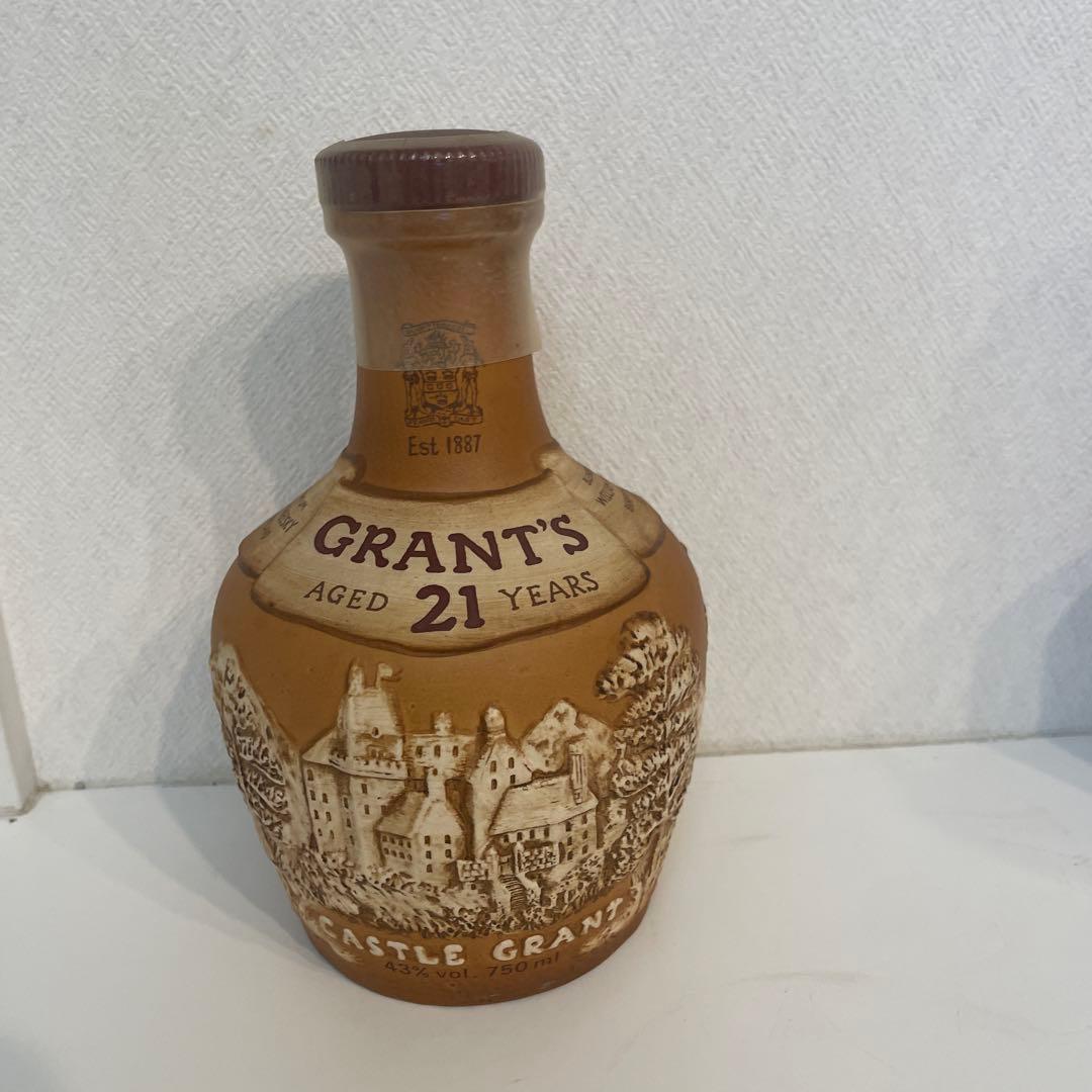 Grant's 21年熟成ウイスキー 陶器ボトル