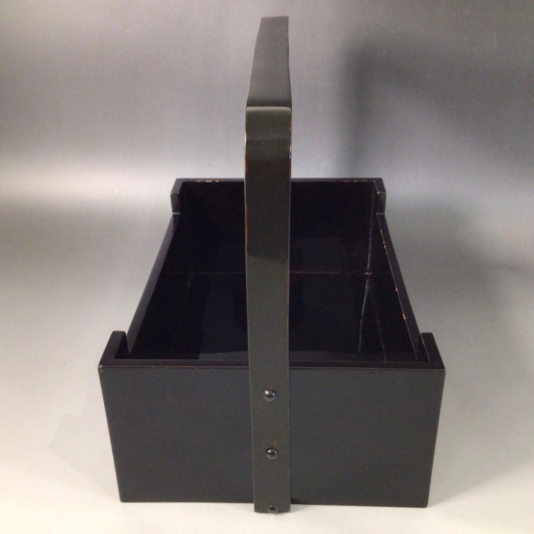 Ｓ１５８　莨盆　『真塗』『如心斎好』『鯨手』『手付煙草盆』　共箱　茶道具