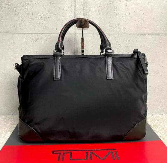 いとう　[極美品] TUMI トゥミ ビジネスバッグ 牛革+ナイロン