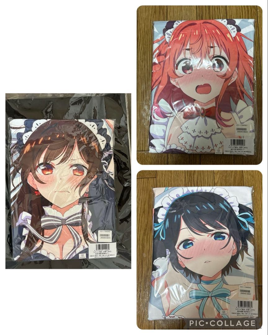 彼女、お借りします　抱き枕カバー　水原千鶴　更科瑠夏　桜沢墨