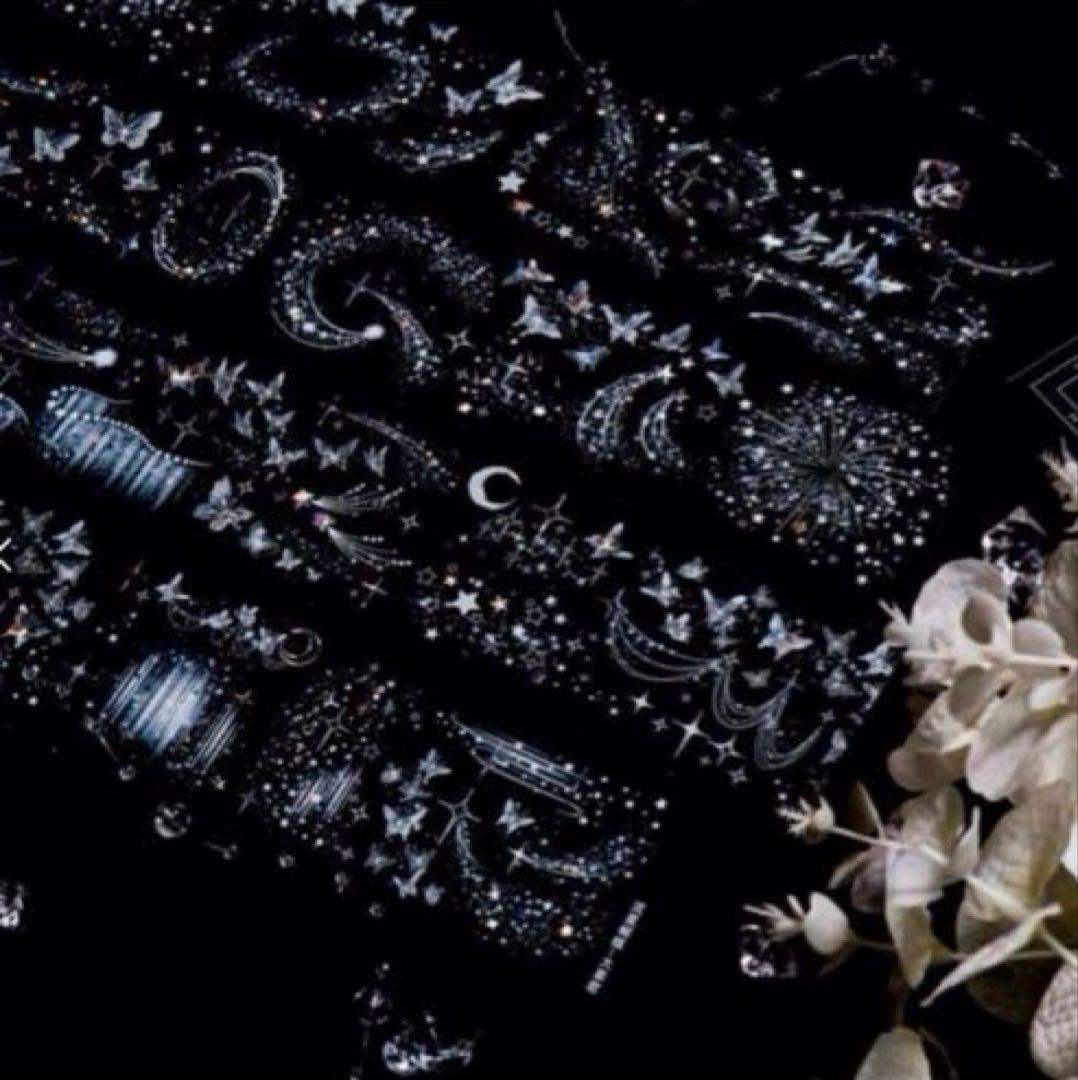 琉璃光 5cm×5m 流星蝴蝶 海外マスキングテープ　海外マステ　装飾