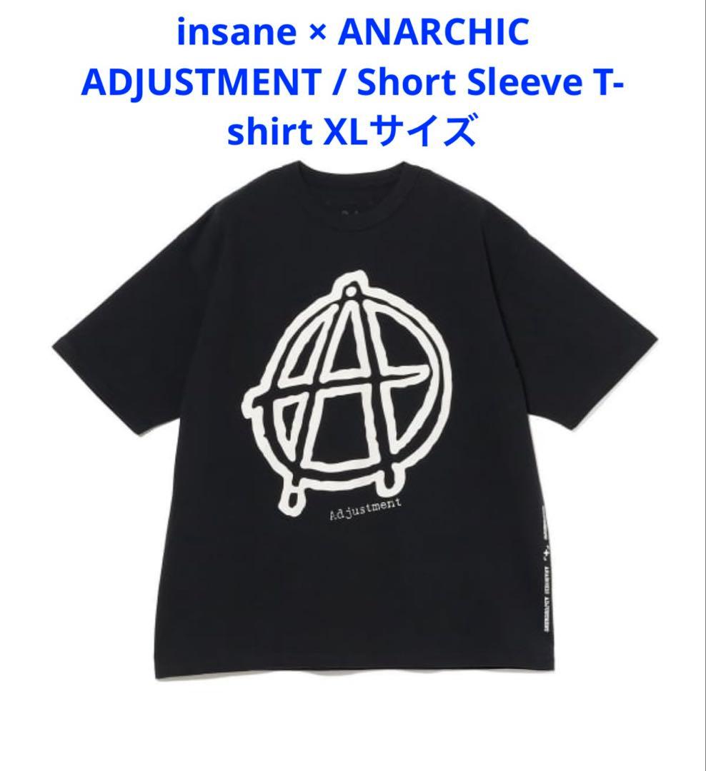 XL insane ANARCHIC ADJUSTMENT T-shirt 黒
