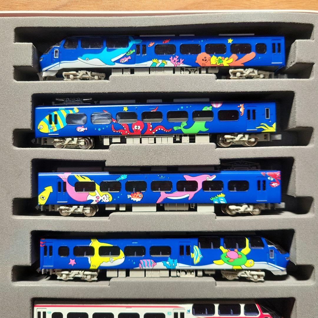 GREEN MAX 名鉄1000系ブルーライナー＋パノラマスパー8両セット中古