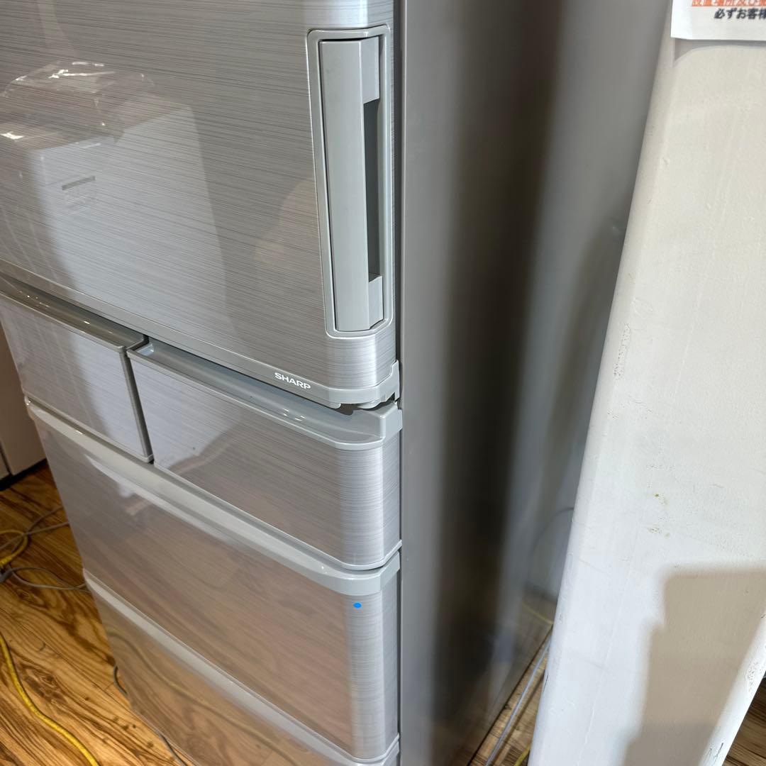 持ち帰り大歓迎シャープ 冷蔵庫 SJ-W412D-S 412L 両開き2018年