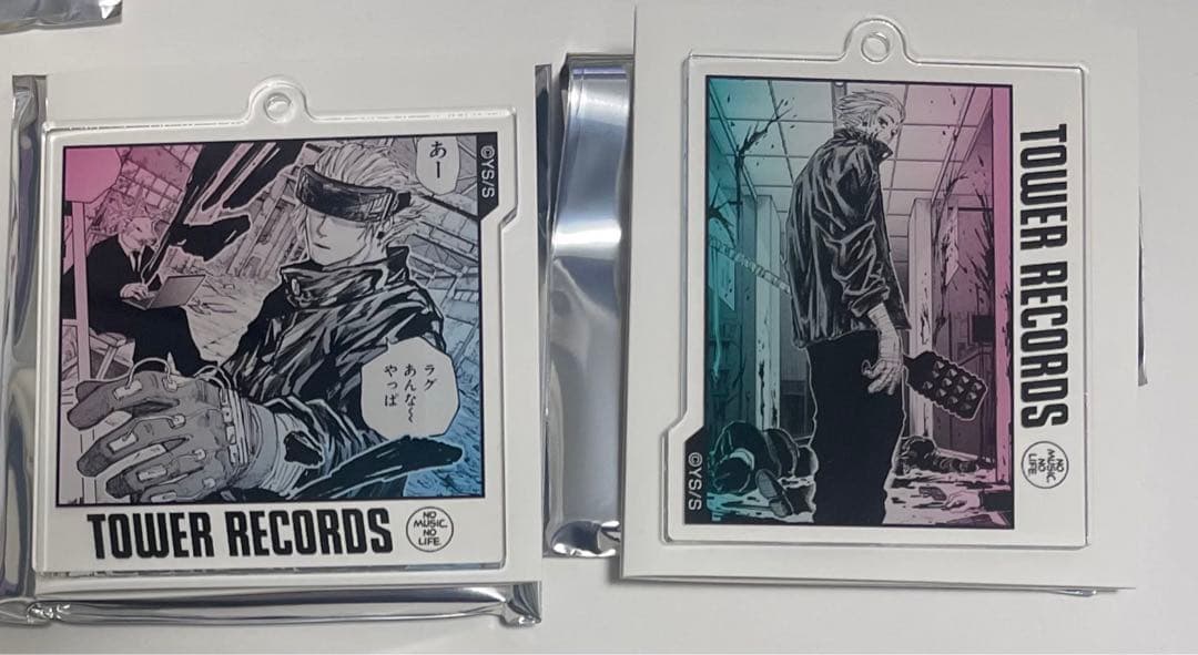 サカモトデイズ　楽　タワレコ　アクキー　アクリルバッジ　キャンパスボード