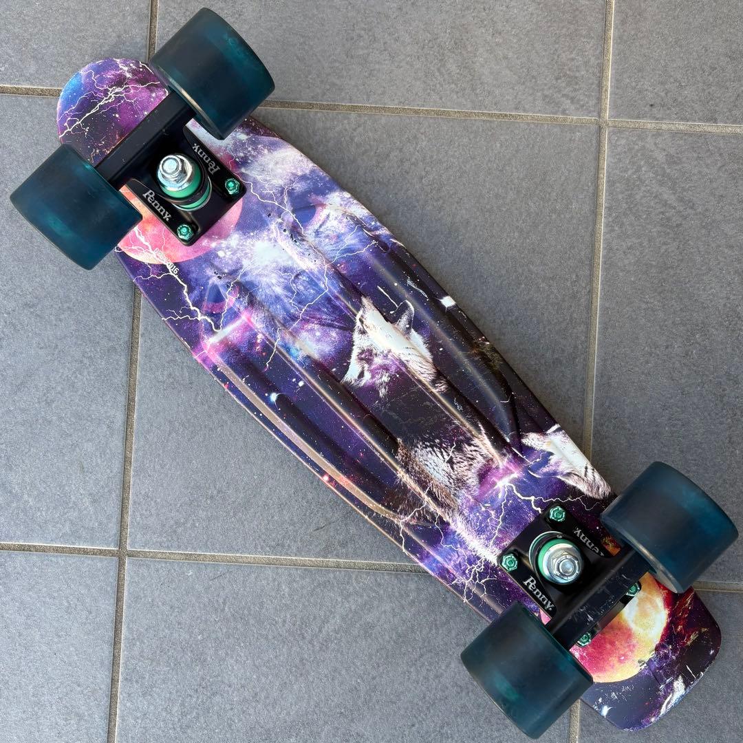 大特価【整備済み】ペニー22インチ ブルー グラフィック