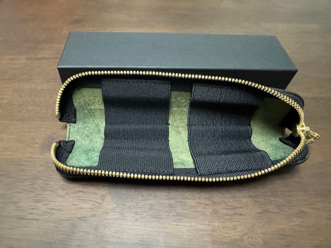 【専用】Horween社製シェルコードバン　ペンケース　国立商店