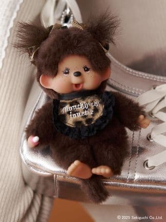 【早いもの勝ち】monchhichi×jouetie レオパードキーチェーン