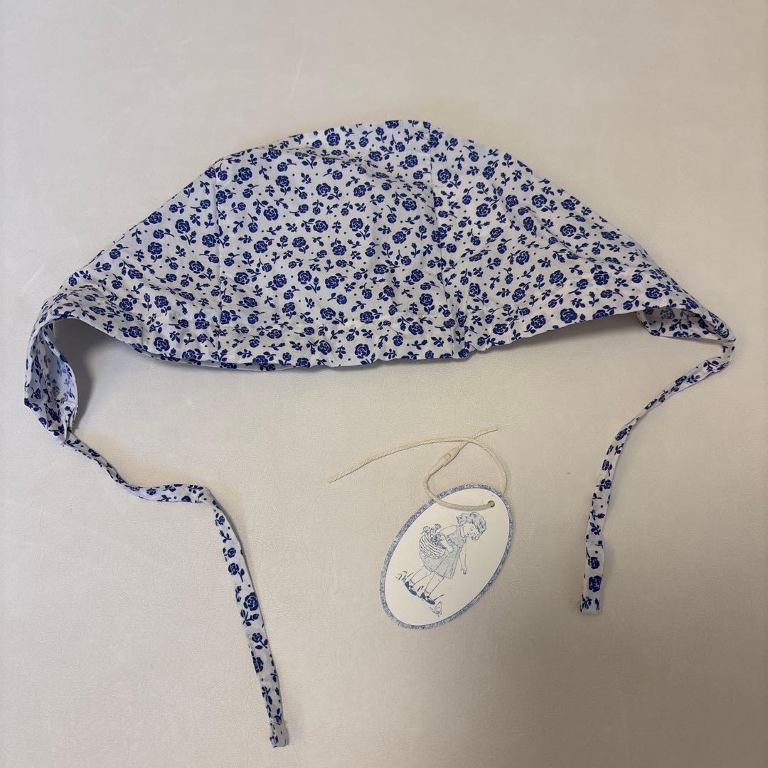 house on the hill flower ボンネット　80サイズ