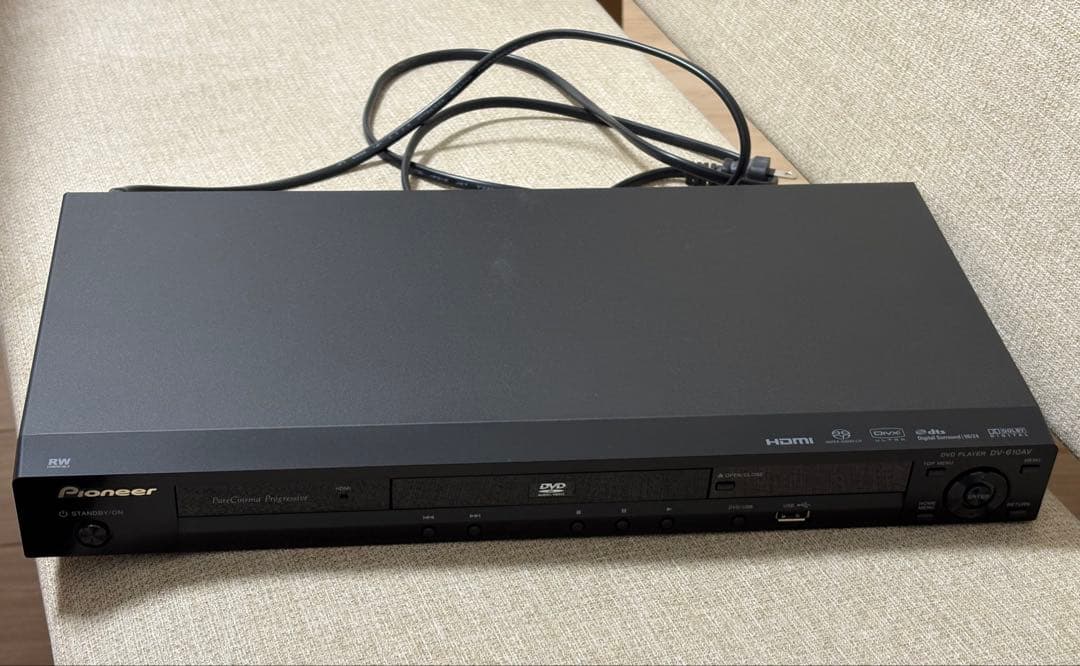 Pioneer SACD対応 DVDプレーヤー DV-610AV