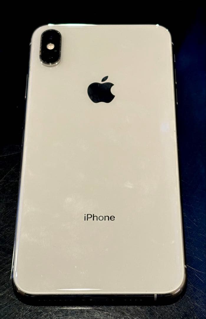 iPhone XS MAX シルバー 本体 箱付き