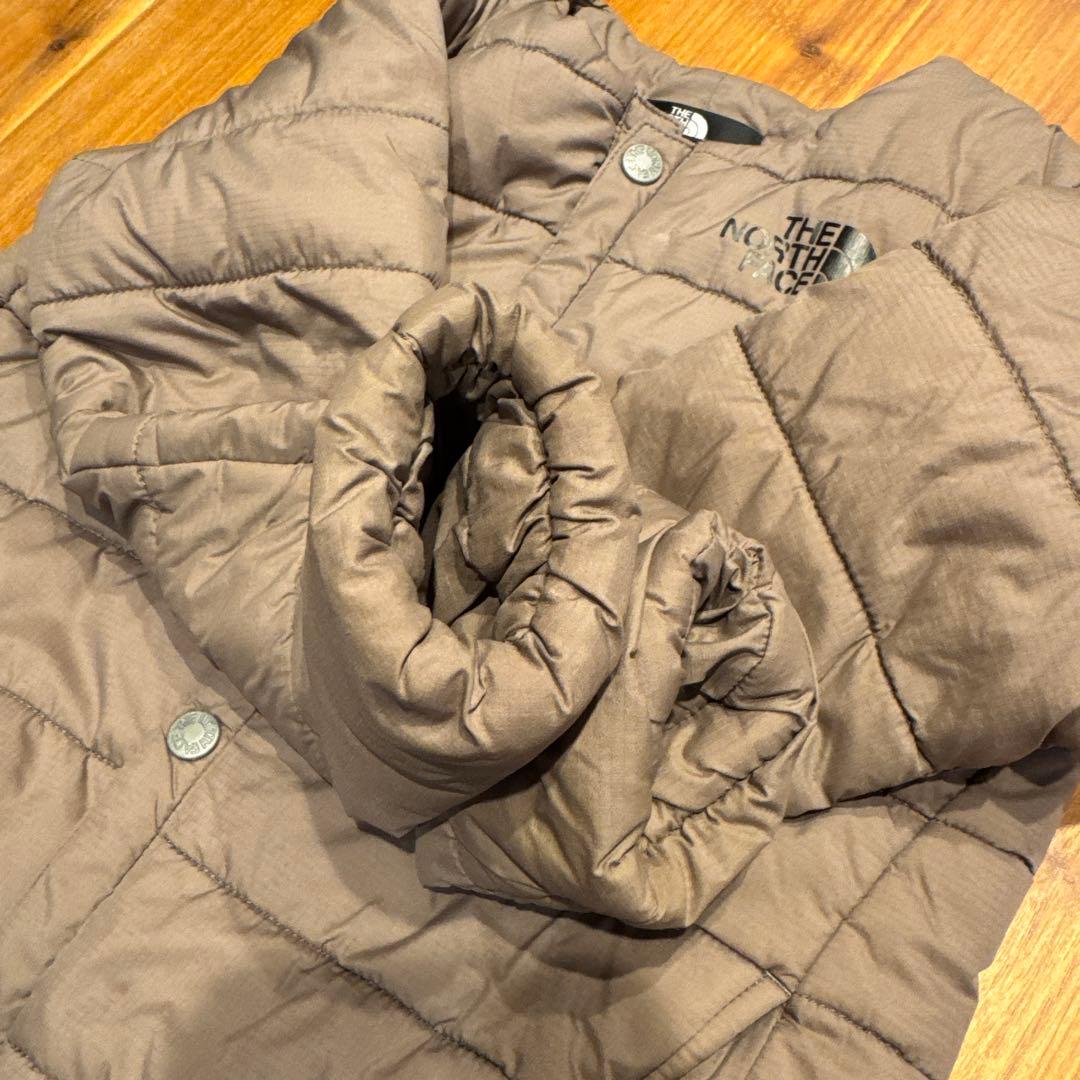 ノースフェイス　マイクロゼファーカーディガン（べビー）収納袋付き　90