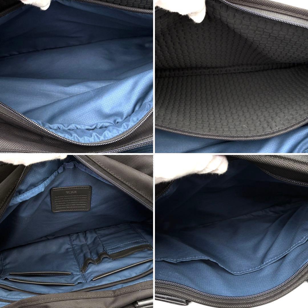 美品 トゥミ 3way ビジネスバッグ リュック A4 PC可 メンズ ブラック