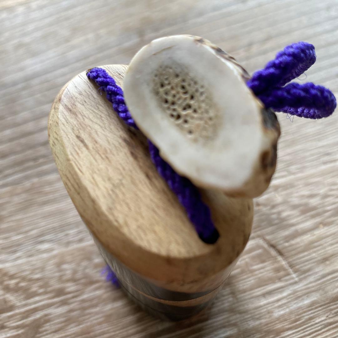 【希少素材】黒柿×鹿角 印籠｜伝統技術の手作り工芸｜和風モダンな逸品