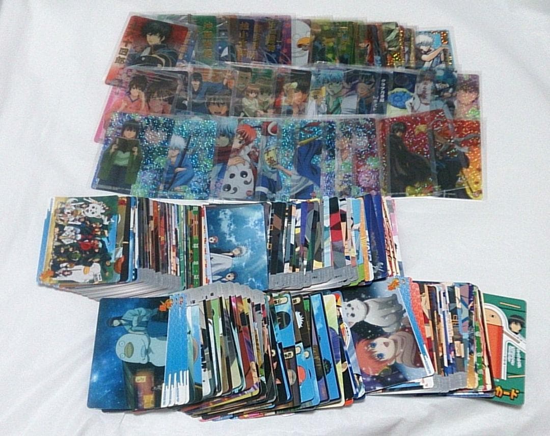 銀魂　クリアコレクション　約300枚前後　まとめ売り　箔押し　SPカード