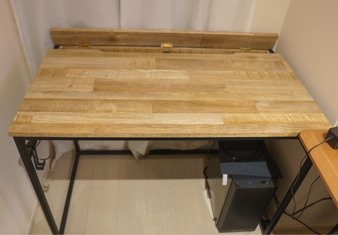 【完成品】LOWYA PCデスク｜幅98cm【美品】