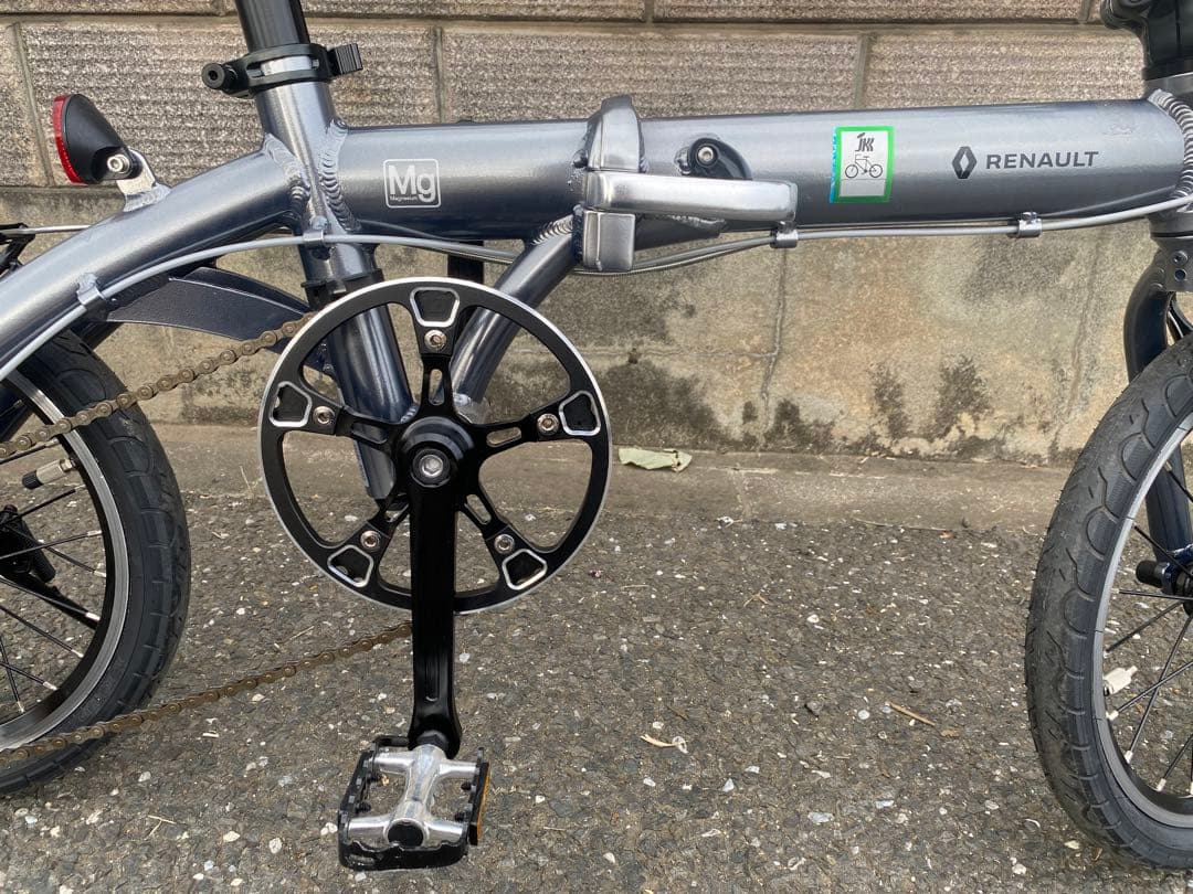 ルノーRENAULT 折りたたみ自転車 マグネシウム8 MAGNESIUM8