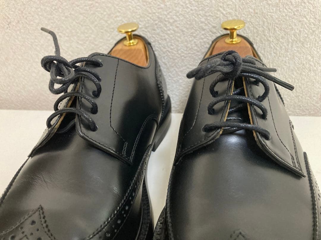 【極美品】 REGAL ビジネスシューズ ウイングチップ 黒 フルブローグ