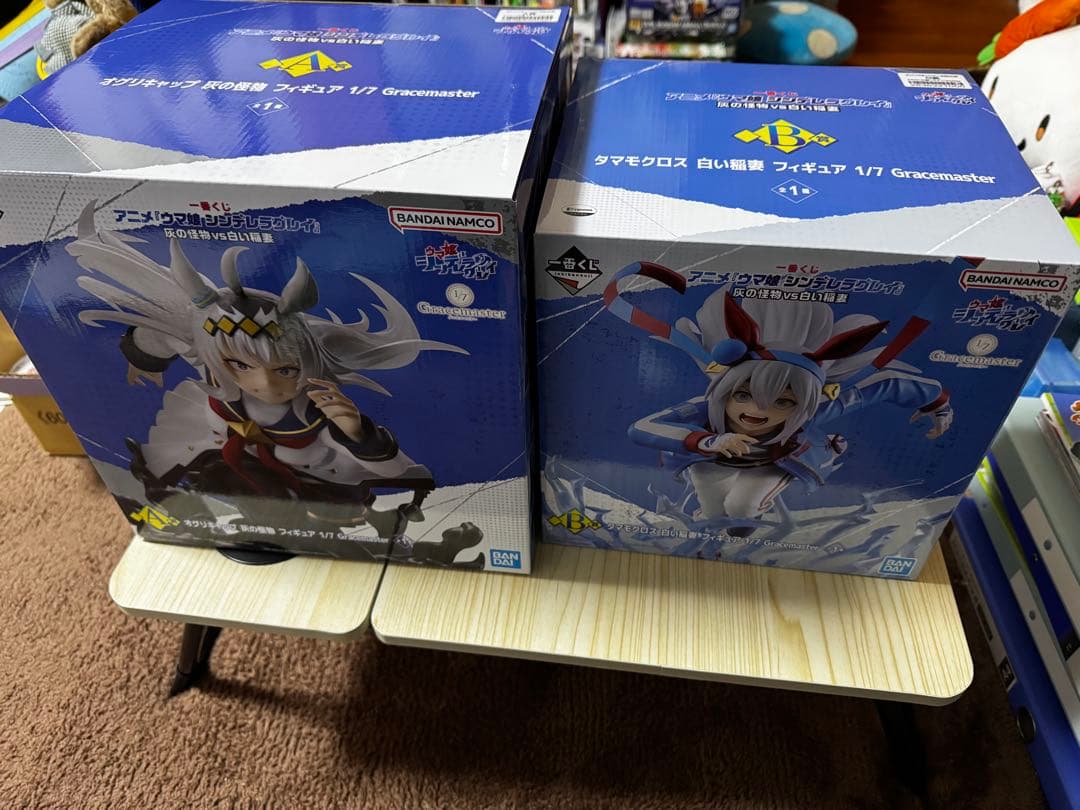 一番くじ アニメ「ウマ娘 シンデレラグレイ」 A賞・B賞 フィギュア 2点セット