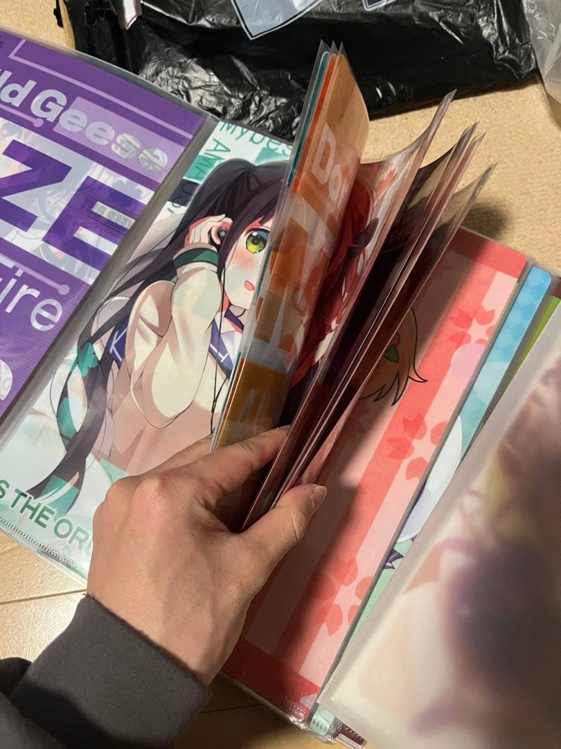 ごちうさ クリアファイル 120枚 ホルダー付き