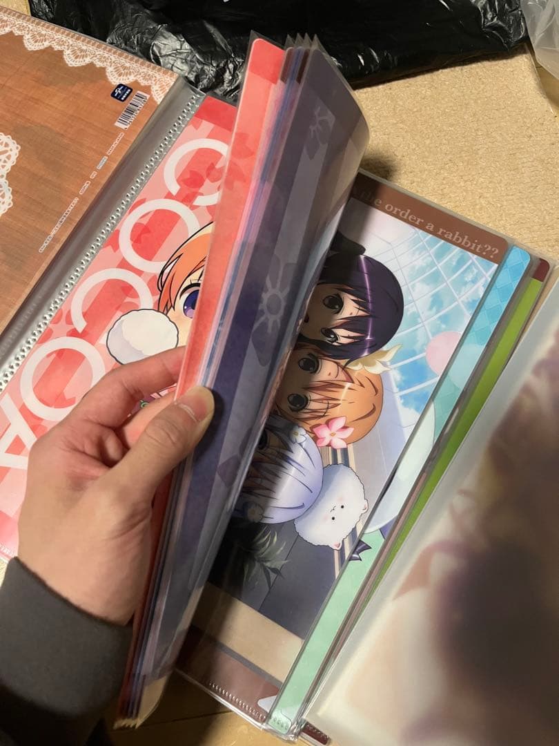 ごちうさ クリアファイル 120枚 ホルダー付き