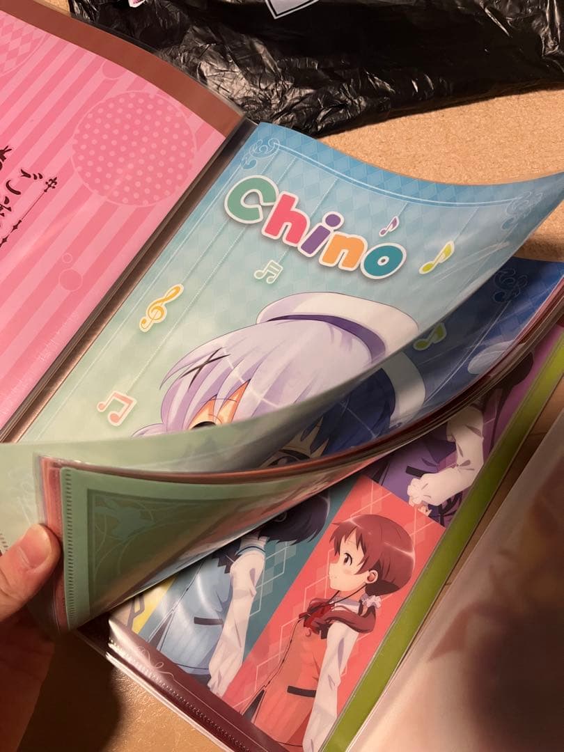 ごちうさ クリアファイル 120枚 ホルダー付き