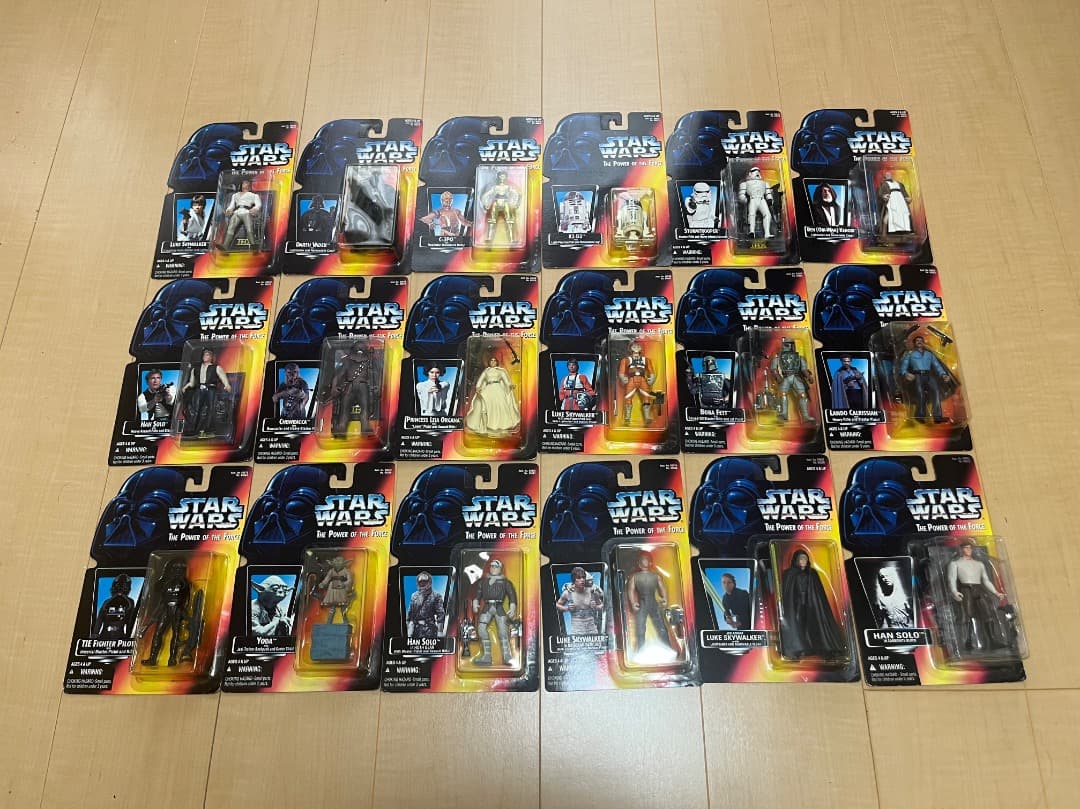 ケナー　ハズブロ　スター・ウォーズ　ベーシック　レッドカード　18種