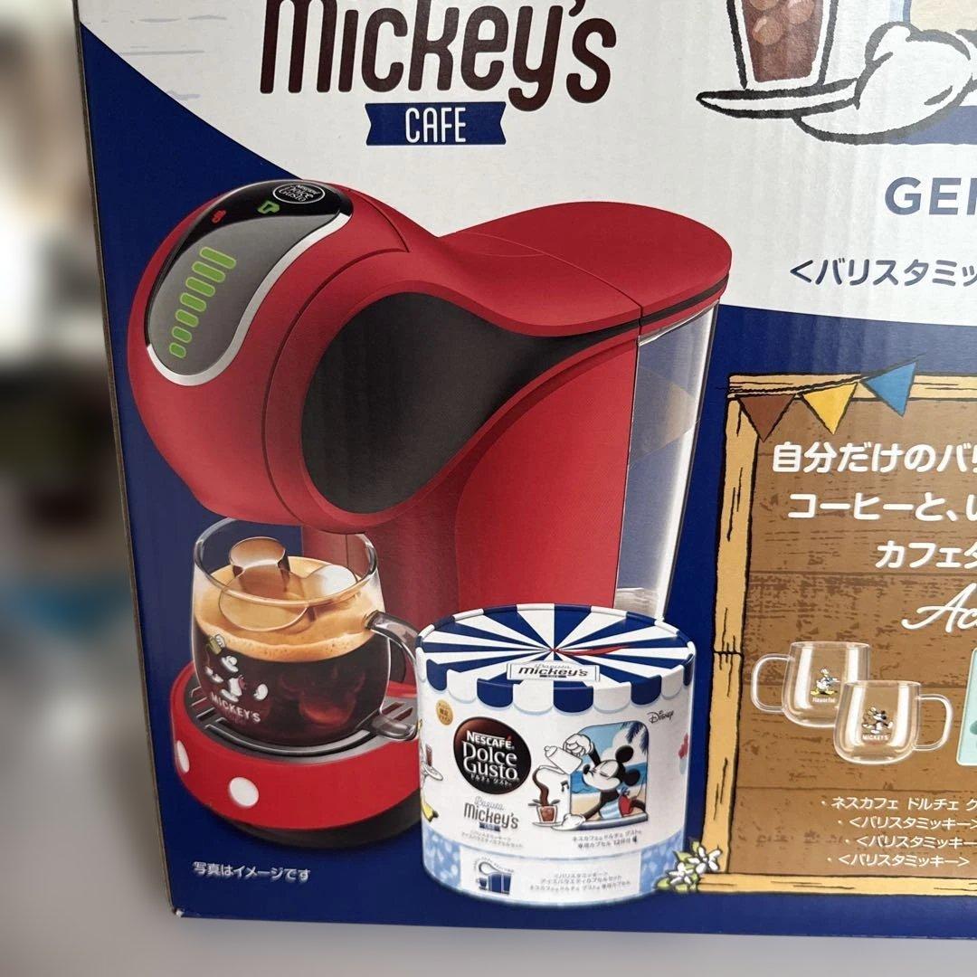 ネスカフェ　ディズニー　ドルチェグスト　バリスタミッキー
