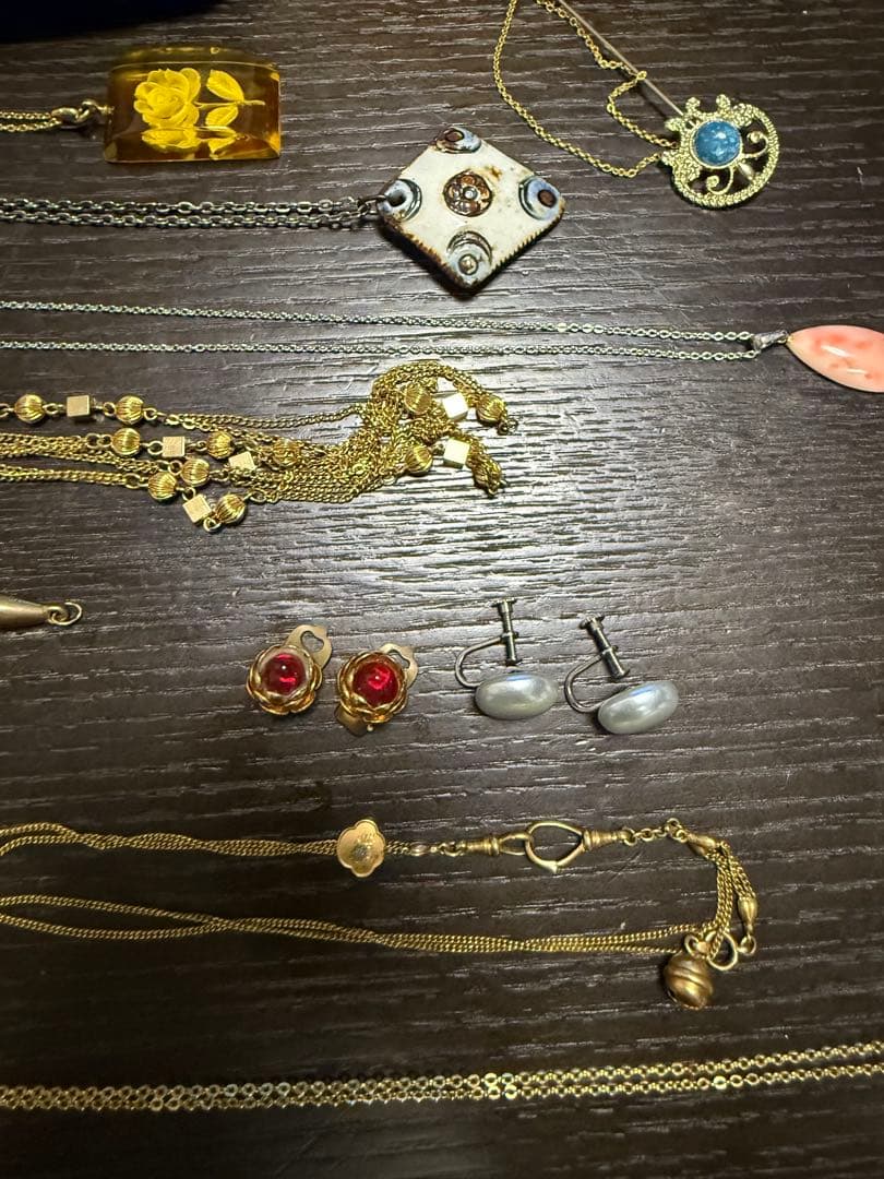 R*a様 ジュエリーアクセサリーセット ネックレス リング イヤリング