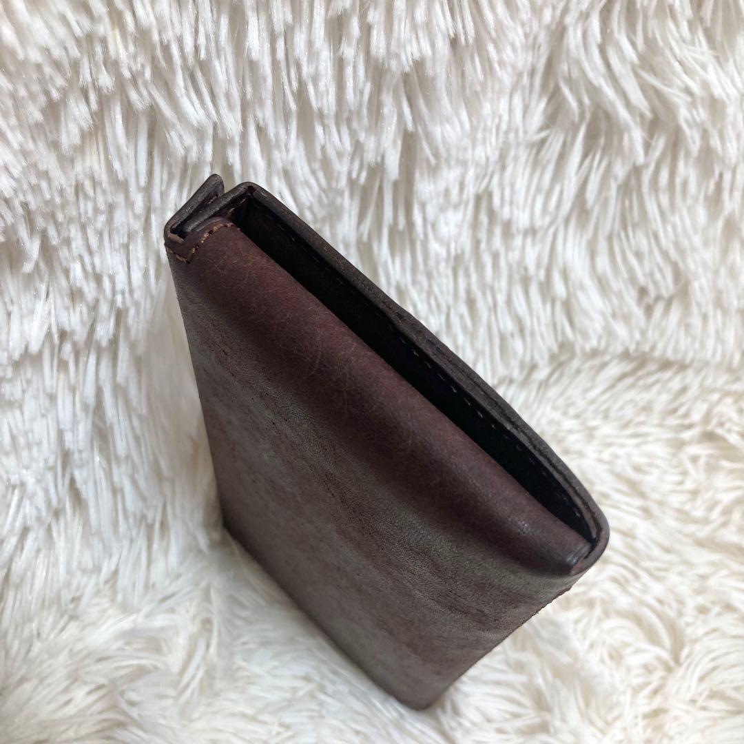 ほぼ新品⭐︎大人気！　アルカヌーク　レガシー　長財布　チョコブラウン　B品