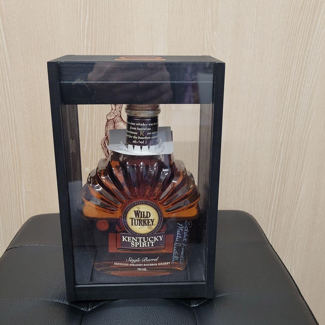 ワイルドターキー ケンタッキー 750ml サイン入り 新品 未開封、