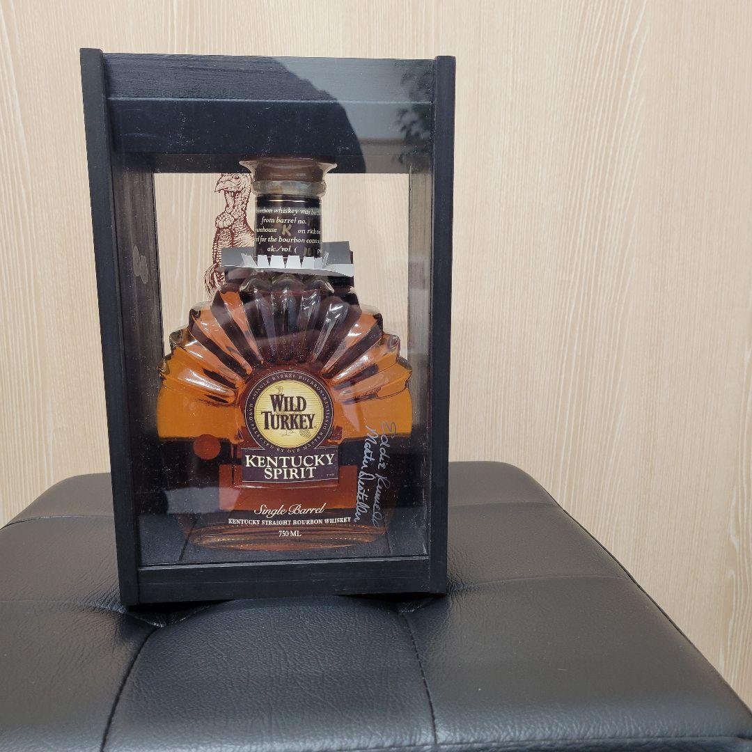 ワイルドターキー ケンタッキー 750ml サイン入り 新品 未開封、
