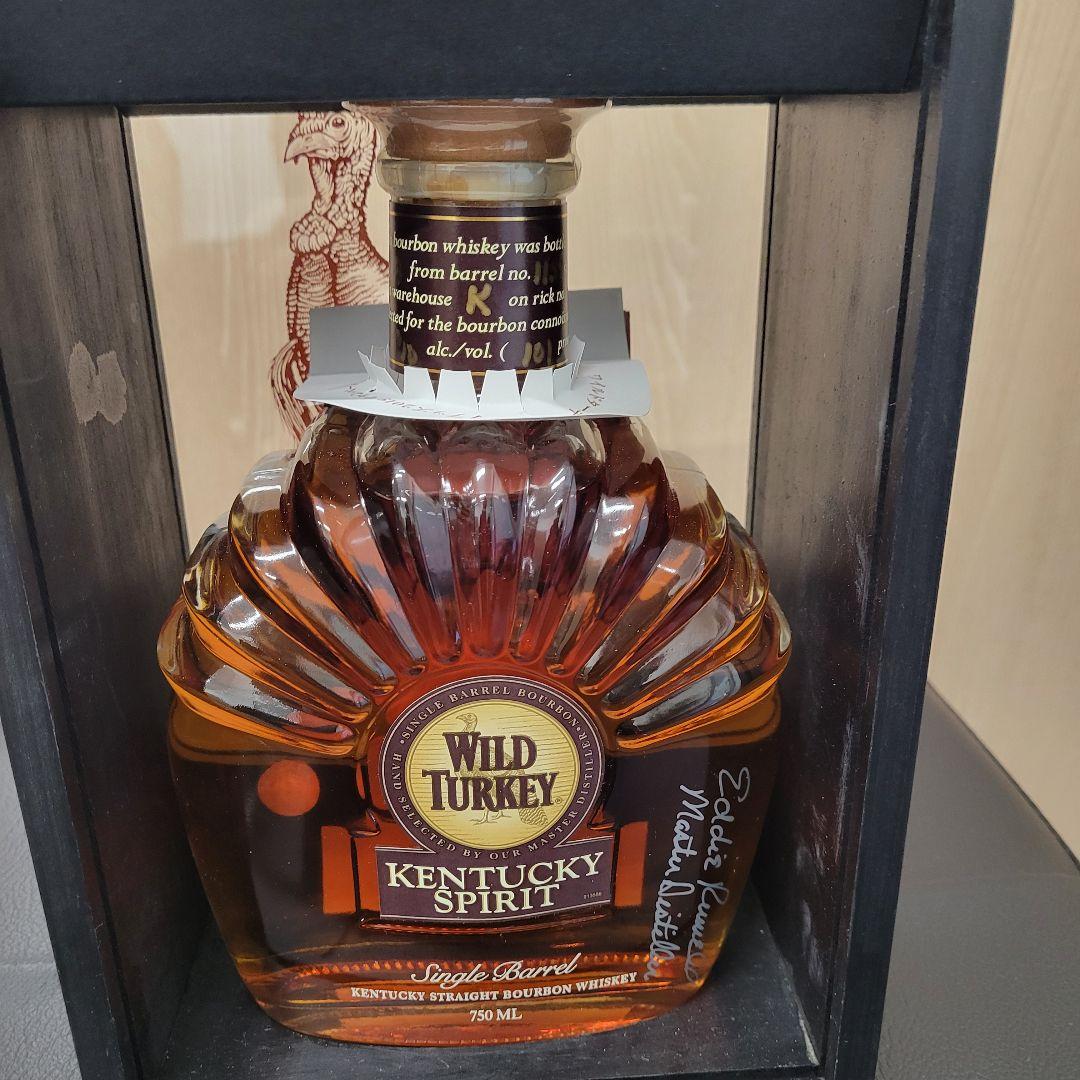ワイルドターキー ケンタッキー 750ml サイン入り 新品 未開封、