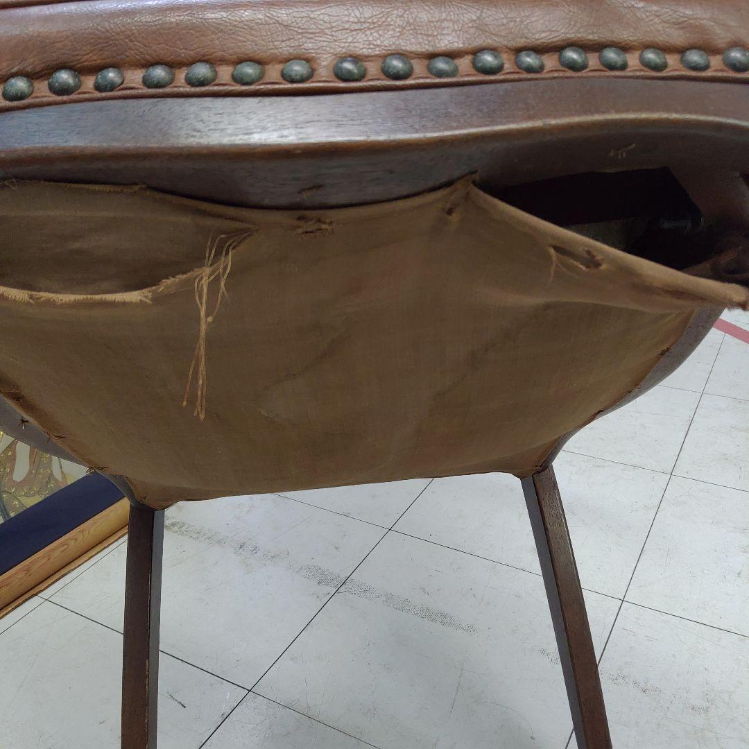 vintage 北欧レトロ マルニ 木製椅子 ダイニングチェア アームチェア