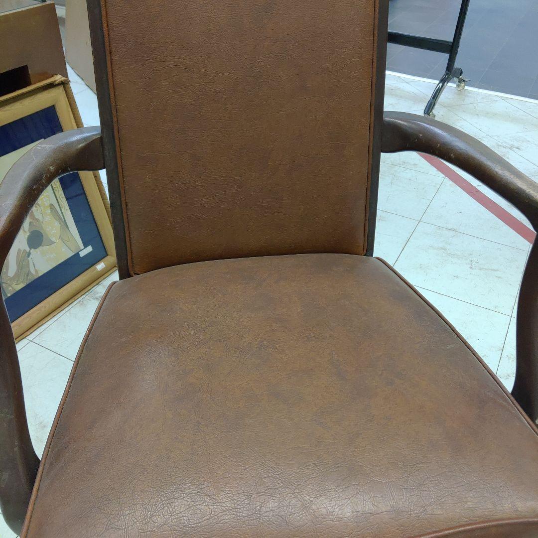 vintage 北欧レトロ マルニ 木製椅子 ダイニングチェア アームチェア