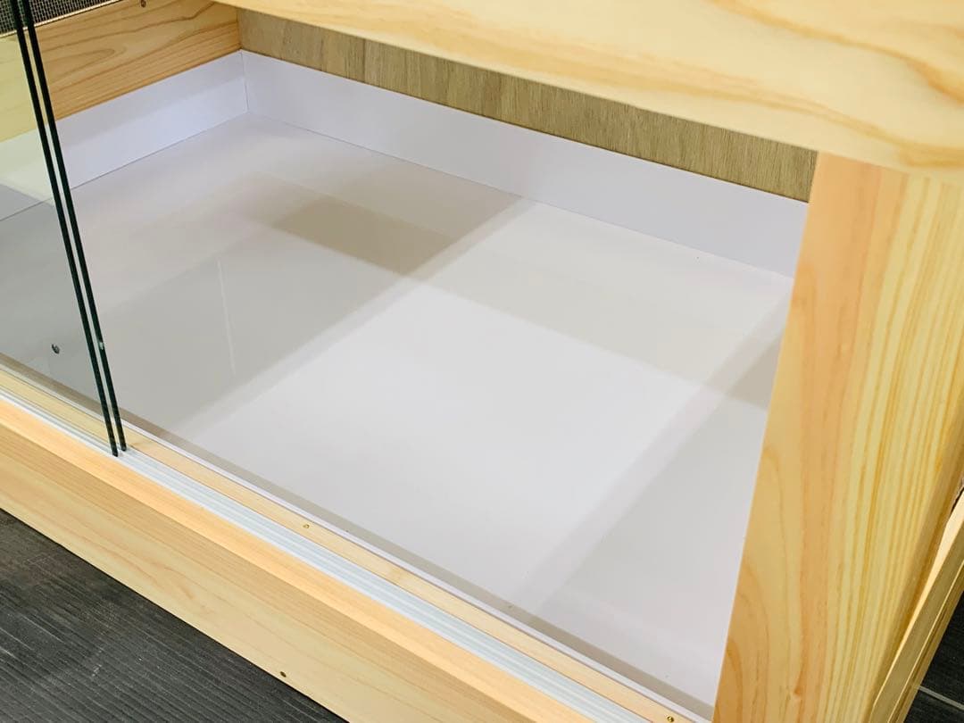 1台限定　ステンメッシュ仕様木製ケージ　900×600×450　小動物、爬虫類用